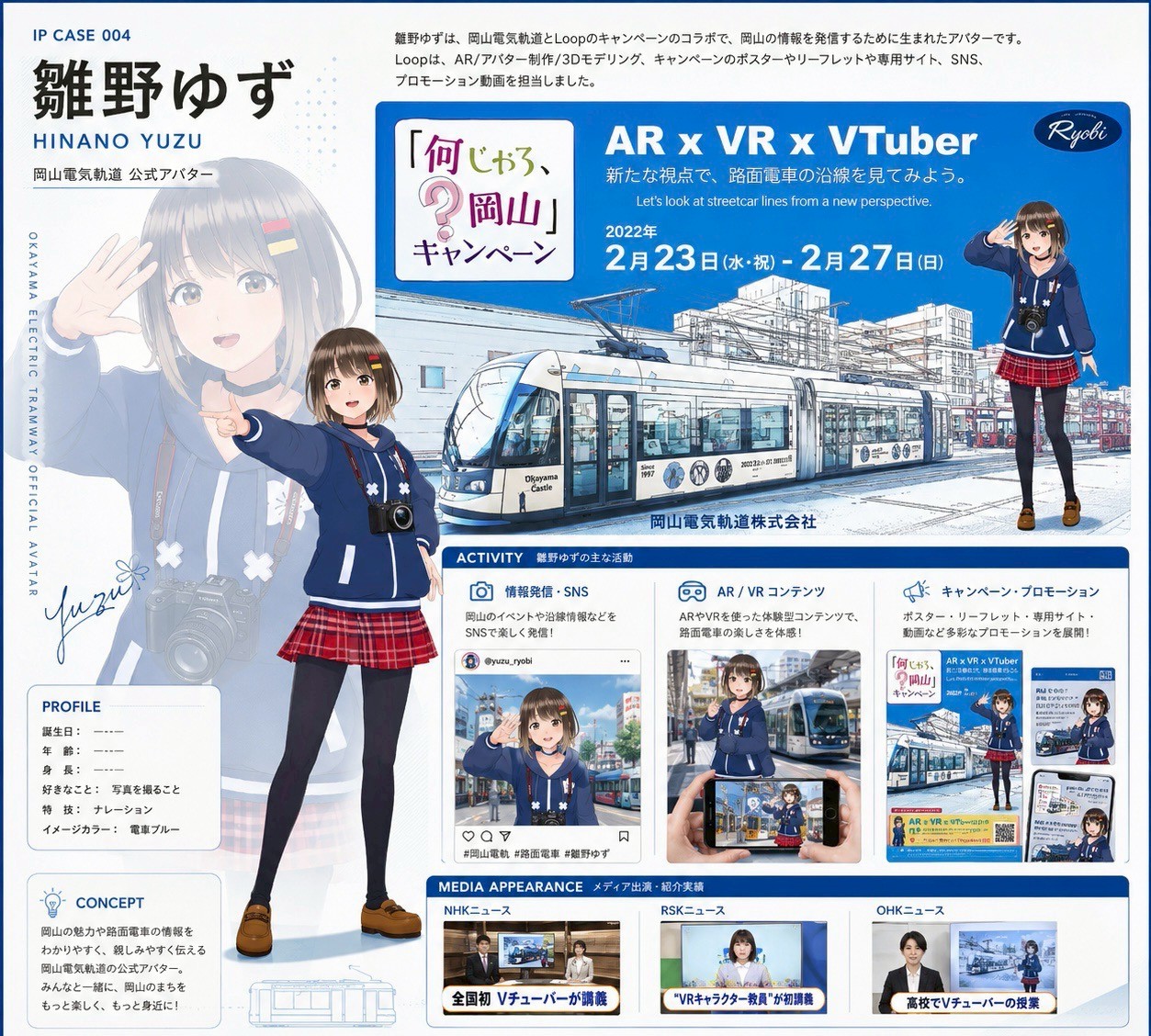 雛野ゆずの制作・活動実績