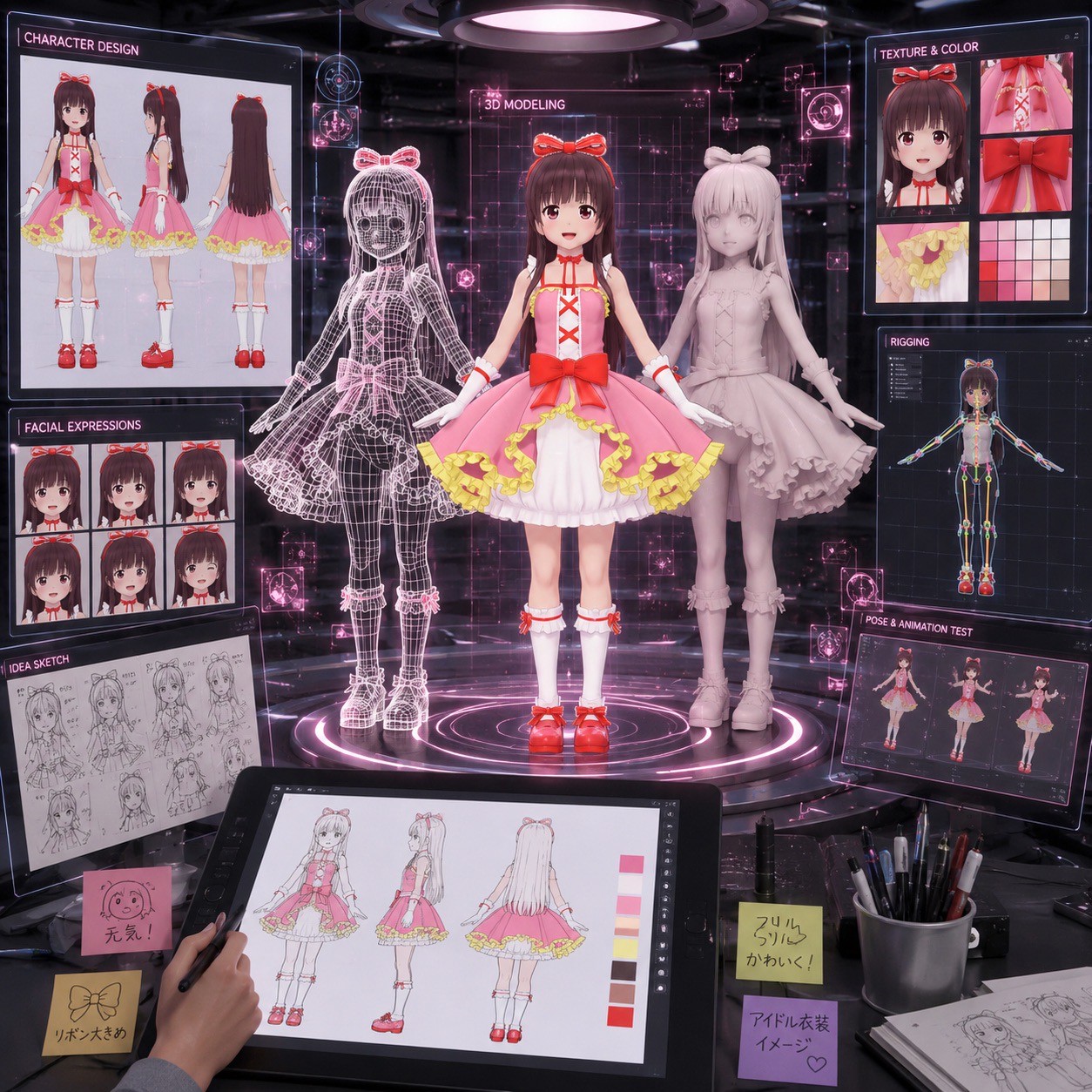 キャラクターデザイン
