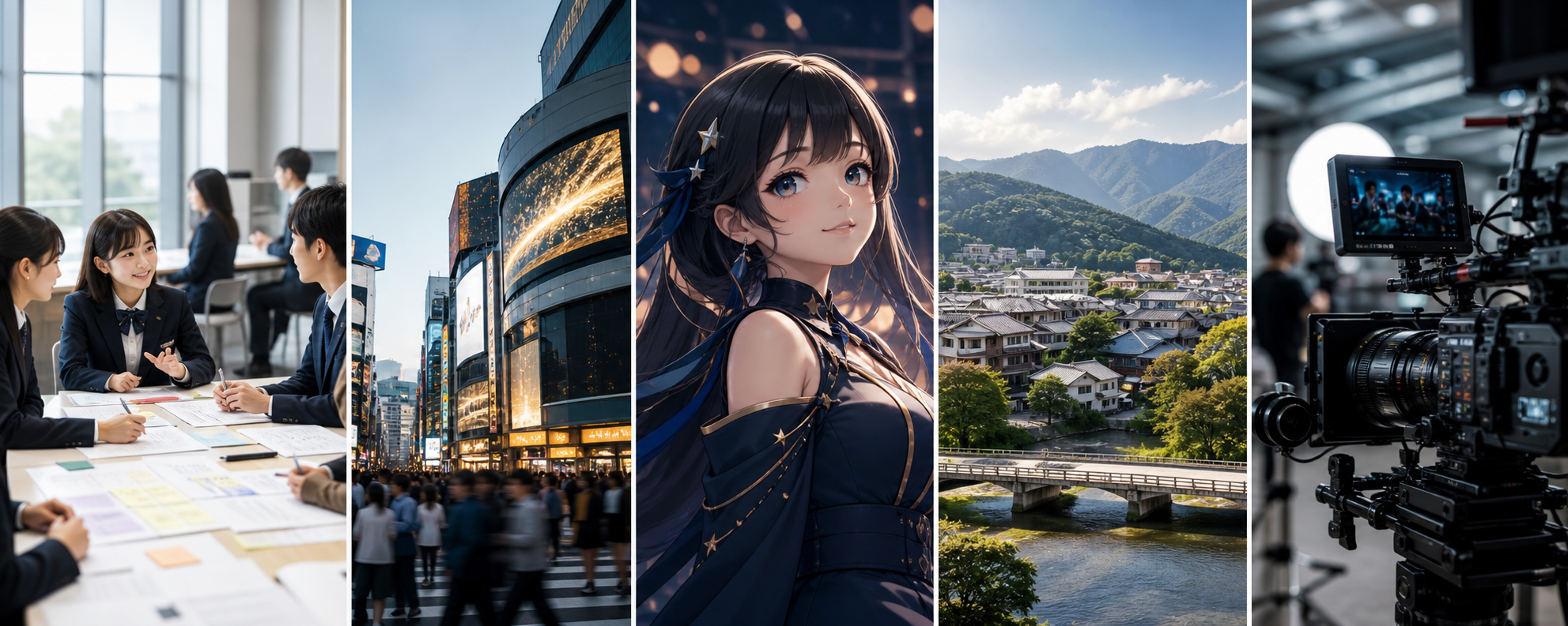 教育、都市、キャラクター、地域、映像制作を横断するLoopの活動